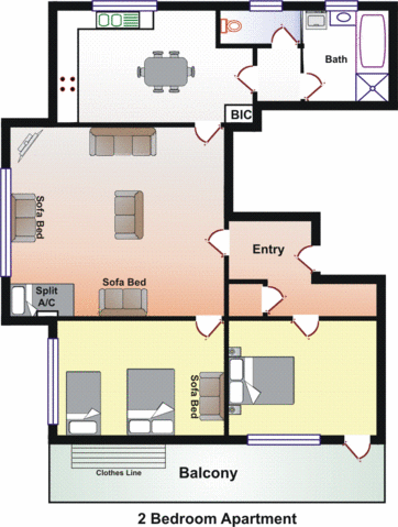 Hello Adelaide Motel + Apartments - Lennox Head Accommodation 6