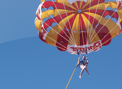 Parasailing At Mill Point - Lennox Head Accommodation 0