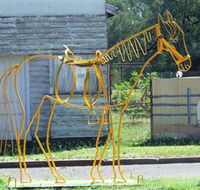 Augathella Wrought Iron Sculptures - Lennox Head Accommodation