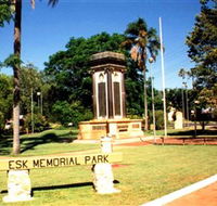 Esk War Memorial and Esk Memorial Park - Lennox Head Accommodation