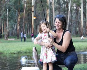 Buxton Trout & Salmon Farm - Lennox Head Accommodation 1