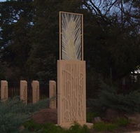 Milestones Sculptures in Cootamundra - Lennox Head Accommodation