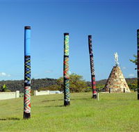 Maclean Tartan Power Poles - Lennox Head Accommodation