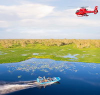 Mary River Wetlands Helicopter and Airboat Adventure from Darwin - Lennox Head Accommodation