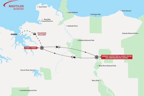 Mary River Wetlands Helicopter And Airboat Adventure From Darwin - Lennox Head Accommodation 6