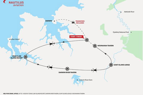 Heli Pub Crawl â€“ 4 Pubs - Lennox Head Accommodation 4