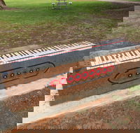 Piano Park Bench Moonta - Lennox Head Accommodation