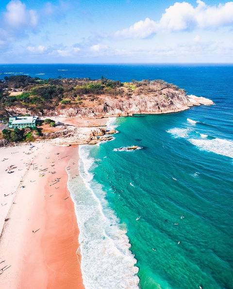 Main Beach, North Stradbroke Island (Minjerribah) - Lennox Head Accommodation 0