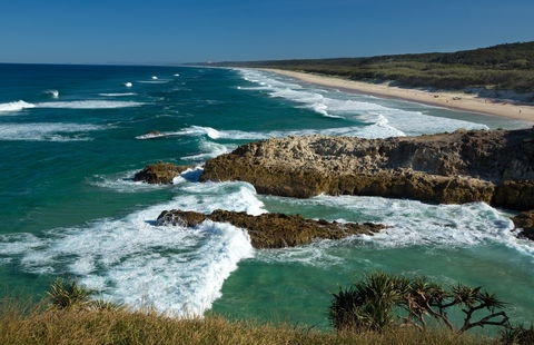 Main Beach, North Stradbroke Island (Minjerribah) - Lennox Head Accommodation 1