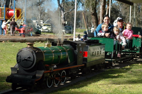 Corowa Apex Miniature Steam Train - Lennox Head Accommodation 0