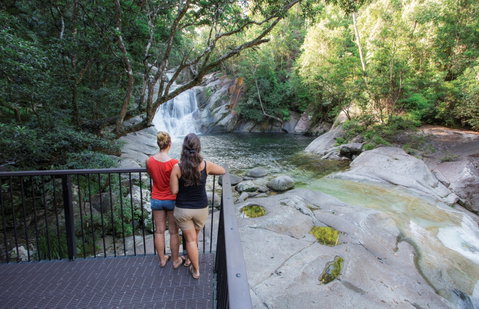 Josephine Falls Walking Track, Wooroonooran National Park - Lennox Head Accommodation 0