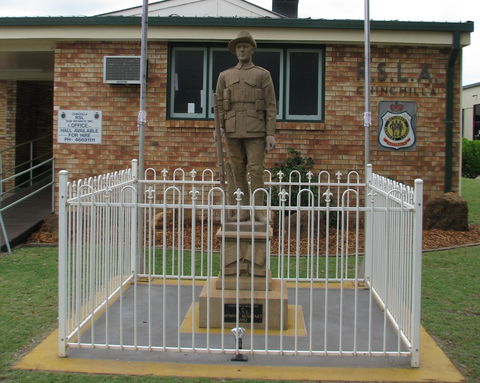 Soldier Statue Memorial, Chinchilla - Lennox Head Accommodation 0
