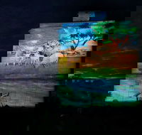 Quorn Silo Light Show - Lennox Head Accommodation