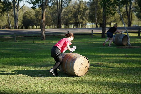 Hunter Valley Wine Barrel Rolling - Lennox Head Accommodation 4
