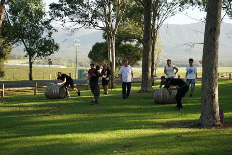 Hunter Valley Wine Barrel Rolling - Lennox Head Accommodation 5