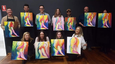 Paint And Sip Experience - Lennox Head Accommodation 1