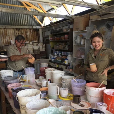 Introductory Pottery Glazing Class - Lennox Head Accommodation 0