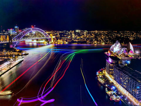 Vivid Sydney Dinner Cruise - Lennox Head Accommodation 1