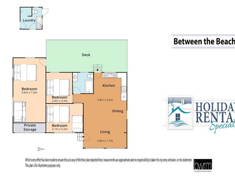 Between 2 Beaches Comfortable Private Sanctuary - Lennox Head Accommodation 2