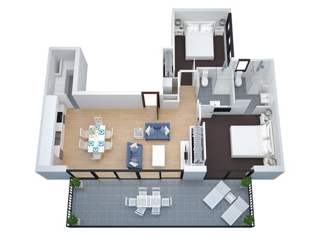 The Hamptons Apartments - Port Melbourne - Lennox Head Accommodation 31