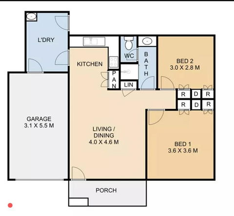 5 Min Walk To City Center - Lennox Head Accommodation 1