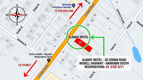 Aalbany Motel Narrabri - Lennox Head Accommodation 1