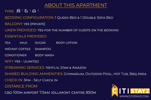 Perfectly Located Modern Apartment - Canberra CBD - Lennox Head Accommodation 2