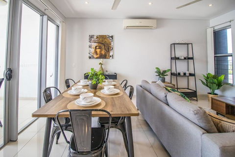 ZEN CENTRAL CBD - Affordable 3-Bdrm Apt In The Heart Of Darwin City - Lennox Head Accommodation 3