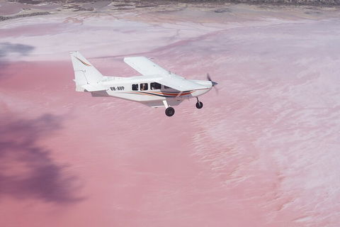 Pink Lake + Abrolhos Islands Scenic Flight - Lennox Head Accommodation 2