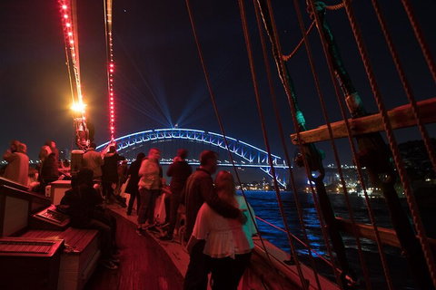 Vivid Tall Ships Dinner Cruise On Sydney Harbour - Lennox Head Accommodation 1