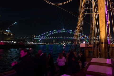 Vivid Tall Ships Dinner Cruise On Sydney Harbour - Lennox Head Accommodation 3