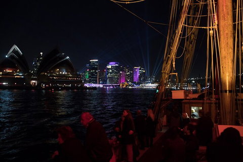 Vivid Tall Ships Dinner Cruise On Sydney Harbour - Lennox Head Accommodation 4